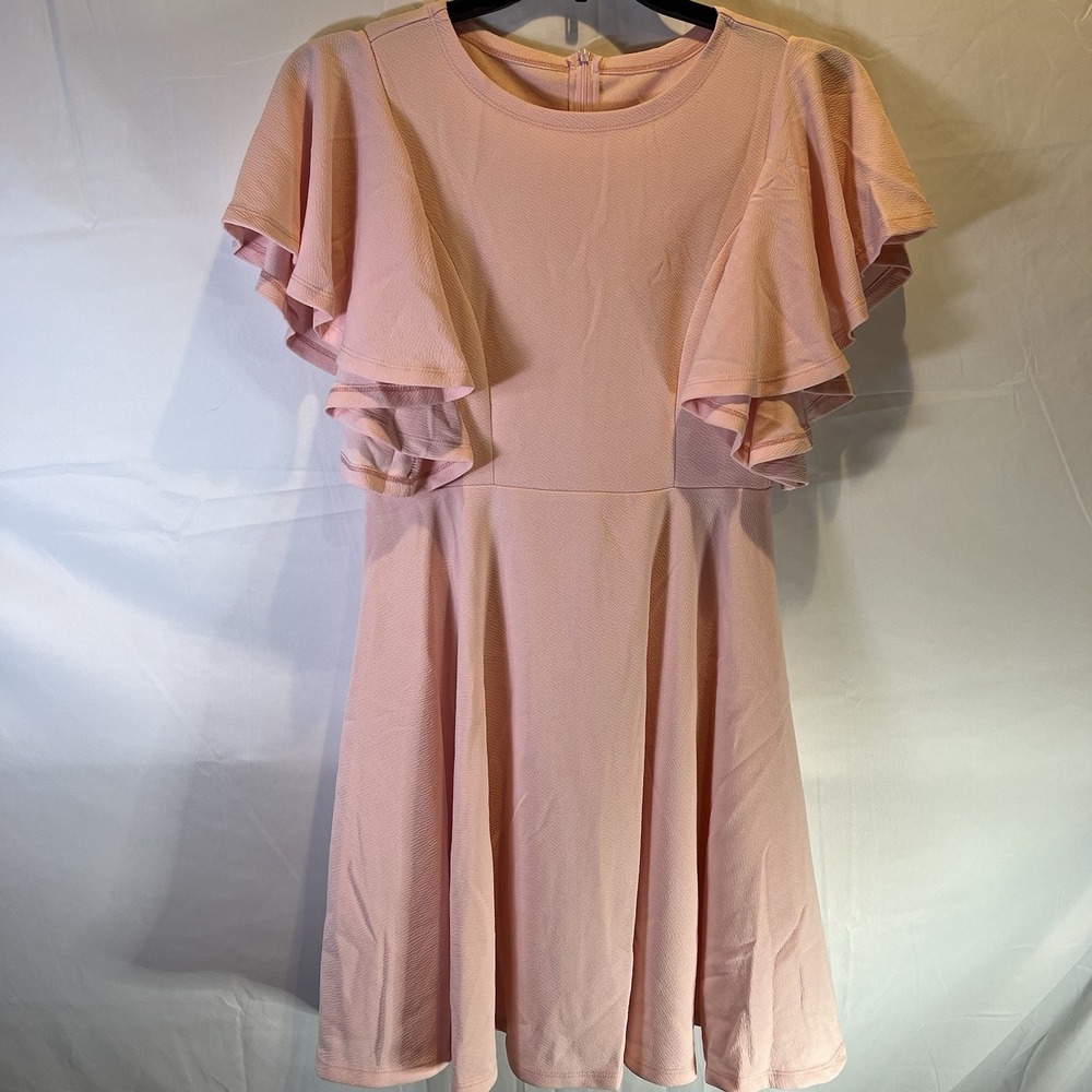 NWOT Rose Light Pink Dress Size XLarge Stretch Elegant Homecoming Formal Sun‎ XL